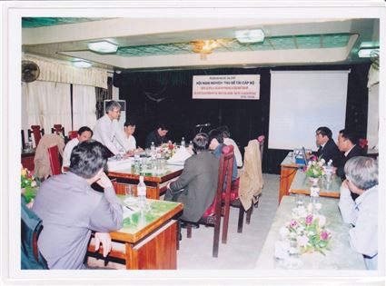 Hội nghị nghiệm thu đề tài cấp bộ trọng điểm của Bộ môn KTHL