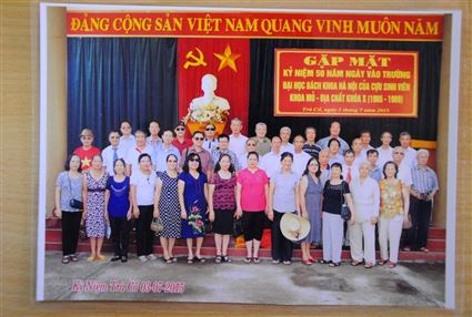 Kỉ niệm 50 năm ngày vào trường của cựu sinh viên khóa X