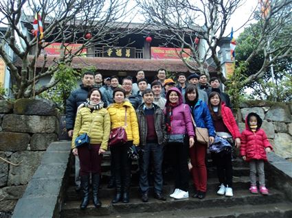 Du xuân cùng Khoa Mỏ năm 2014